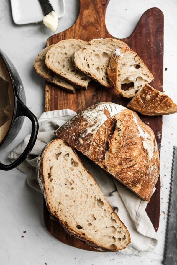 homemade sourdough bread