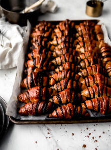 Yeasted Chocolate Rugelach Yeasted Chocolate Rugelach